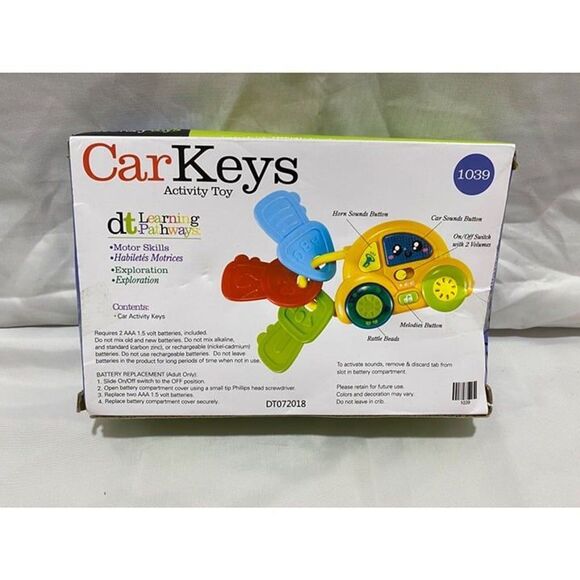Discovery Toys Car Keys Musical Activity Toy For Babies Ages 12 months and Up - Picture 3 of 7